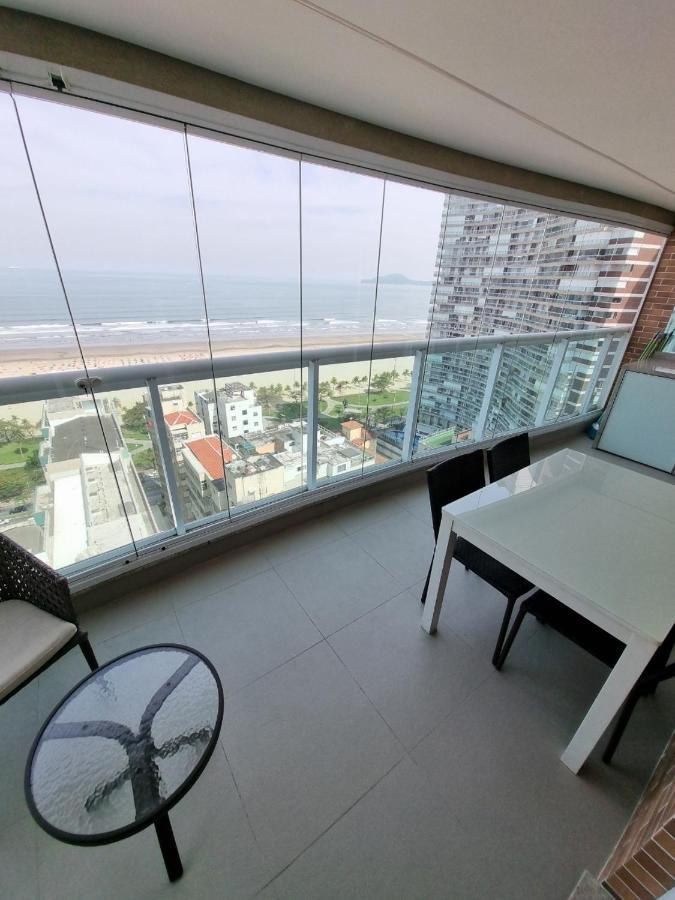Apto Top Com Vista Pro Mar Em Condominio Completo Em Frente A Praia! Santos  Exterior photo